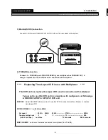 Preview for 8 page of ACI Farfisa Single Channel DVR User Manual