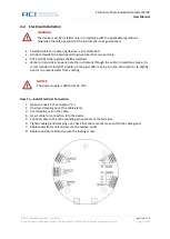 Предварительный просмотр 12 страницы aci 0002627 User Manual