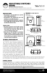 Предварительный просмотр 1 страницы aci A/ACS2 Installation & Operation Instructions