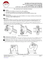 Предварительный просмотр 1 страницы aci A/CTA2-5 Installation And Operation Instructions