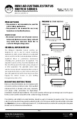 Предварительный просмотр 1 страницы aci A/MCS-A Installation & Operation Instructions