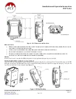 aci ACCESS series Installation And Operation Instructions Manual preview