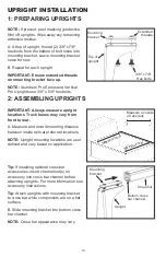 Предварительный просмотр 10 страницы aci ADARAC
Aluminum Series Installation Instructions Manual