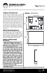 Preview for 1 page of aci AFP Series Installation & Operation Instructions