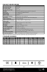 Предварительный просмотр 5 страницы aci CURRENT FIXED SWITCHES Series Installation & Operation Instructions