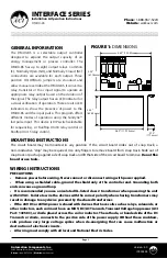 aci DMUX-8S Installation & Operation Instructions preview