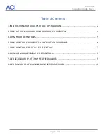 Preview for 3 page of aci DSIM-CG Installation Manual
