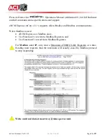 Предварительный просмотр 14 страницы aci eRCM Express Manual