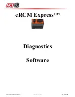 Предварительный просмотр 17 страницы aci eRCM Express Manual