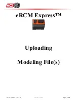 Предварительный просмотр 19 страницы aci eRCM Express Manual