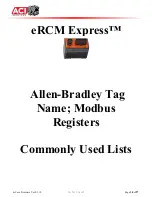 Предварительный просмотр 50 страницы aci eRCM Express Manual