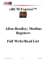 Предварительный просмотр 55 страницы aci eRCM Express Manual