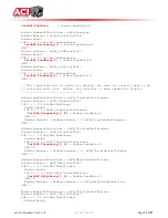 Предварительный просмотр 73 страницы aci eRCM Express Manual