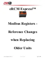 Предварительный просмотр 75 страницы aci eRCM Express Manual