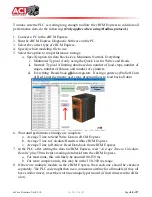 Предварительный просмотр 88 страницы aci eRCM Express Manual