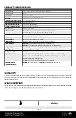 Preview for 4 page of aci EX2432D Installation & Operation Instructions