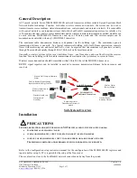 Предварительный просмотр 2 страницы aci MOD9200LON LONWORKS Installation And Operation Instruction