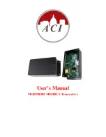 aci MODE9200D User Manual preview