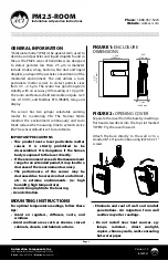 Preview for 1 page of aci PM2.5-ROOM Installation & Operation Instructions