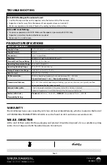 Preview for 4 page of aci RR2552B Installation & Operation Instructions