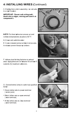 Предварительный просмотр 8 страницы aci snowsport Installation Instructions Manual