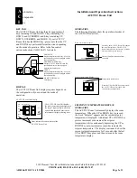 Предварительный просмотр 2 страницы aci TUC Installation And Operation Instructions