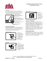 Предварительный просмотр 2 страницы aci TUCH Installation And Operation Instructions