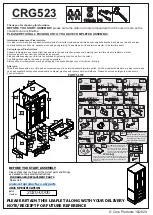 Предварительный просмотр 2 страницы ACID Core Products CRG523 Manual