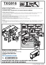 Предварительный просмотр 3 страницы ACID TXG916 Manual