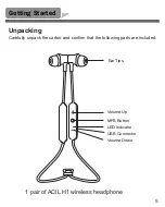 Preview for 5 page of ACIL H1 Owner'S Manual