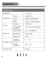 Preview for 16 page of ACIL H1 Owner'S Manual