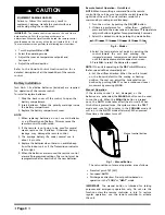 Предварительный просмотр 10 страницы ACIQ ACIQ-09Z-HP115B Owners & Installation Manual