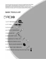 Предварительный просмотр 7 страницы ACIQ ACIQ-12W-EZ115 Owner'S Manual & Installation Manual