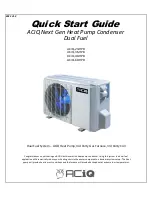 Предварительный просмотр 1 страницы ACIQ ACiQ-24-HPB Quick Start Manual