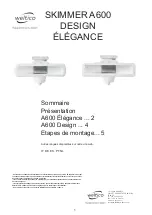 ACIS weltico A600 ELEGANCE Assembly Instructions Manual preview