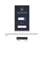 Предварительный просмотр 8 страницы Ackcio BEAM-AN-S1 Manual