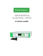 ACKERMANN 16-2017PAL / NTSC User Manual preview