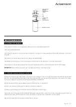 Предварительный просмотр 9 страницы ACKERMANN 16-2083 User Manual