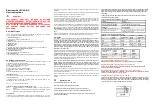 Acksen EC-3A-RS User Instructions preview