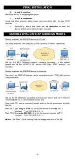 Предварительный просмотр 23 страницы Acksys AirBox V1 Series Quick Installation Manual