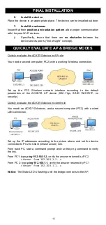 Предварительный просмотр 18 страницы Acksys RuggedAir100 Quick Installation Manual