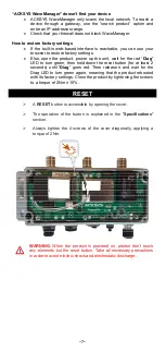 Предварительный просмотр 23 страницы Acksys RuggedAir1000 Quick Installation Manual