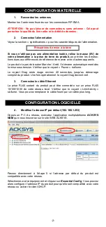 Предварительный просмотр 2 страницы Acksys WLn-xROAD Quick Installation Manual