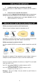 Preview for 4 page of Acksys WLn-xROAD Quick Installation Manual