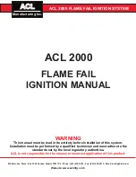 Предварительный просмотр 1 страницы ACL 2000 Manual