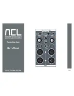 Preview for 1 page of ACL Audio Interface User Manual