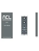 ACL QLFO User Manual preview