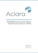 Aclara SGM1400 Series User Manual предпросмотр