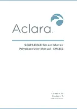 Предварительный просмотр 1 страницы Aclara SGM1430-B User Manual