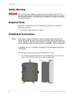 Предварительный просмотр 10 страницы Aclara Synergize RF Installation Instructions Manual